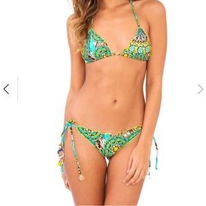 LULI FAMA MOON PRINCESS CRY WAVY BIKINI NWT GORGEOUS PIECE